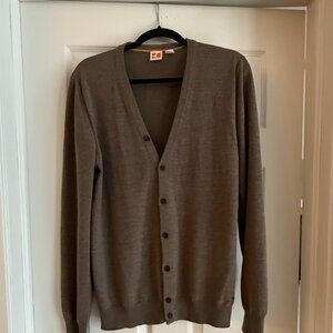 Hugo Boss Brown Cardigan Sweater
